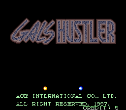 Gals Hustler Title Screen